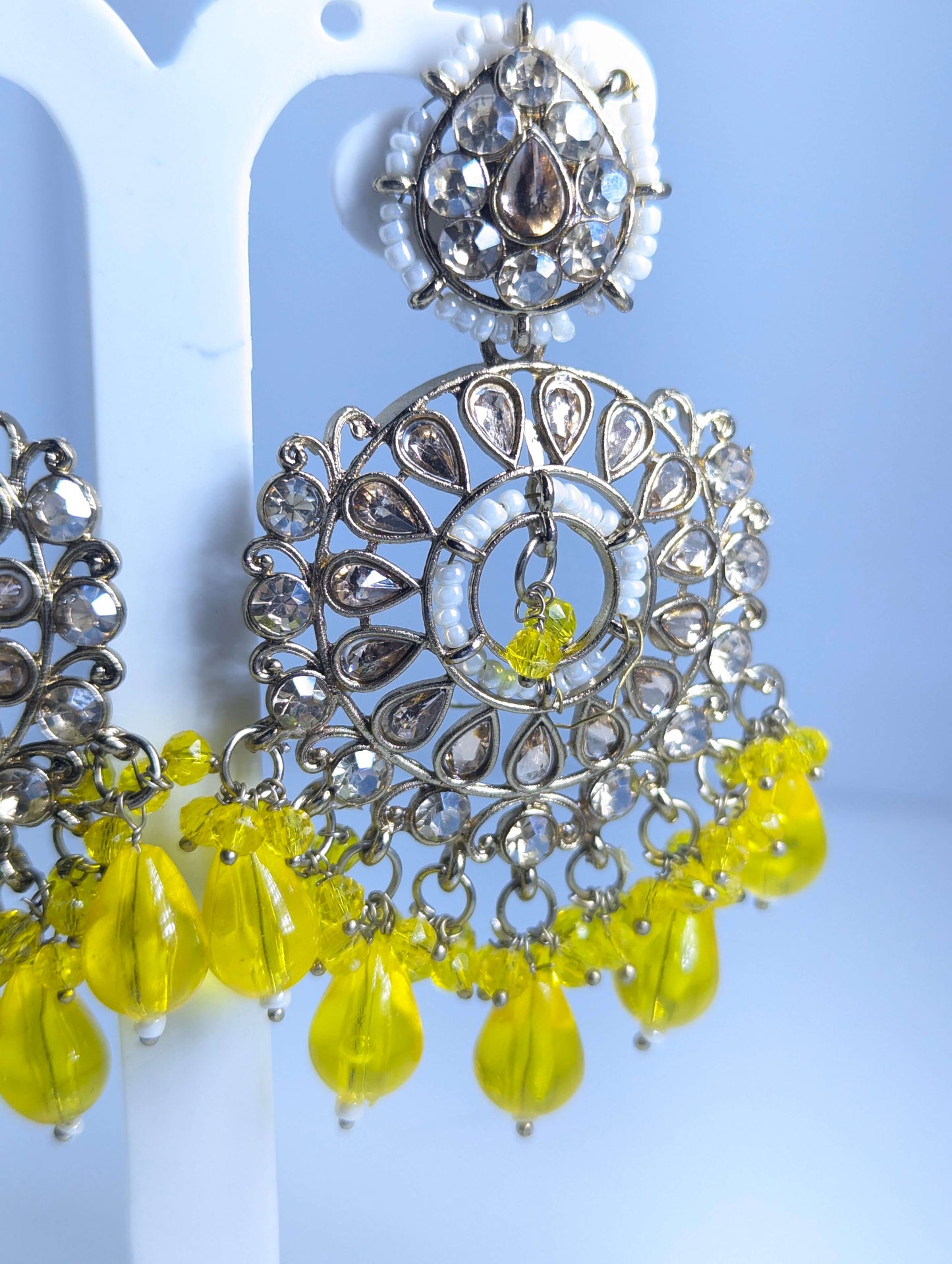 Regal Shine Kundan Jhumka Earrings