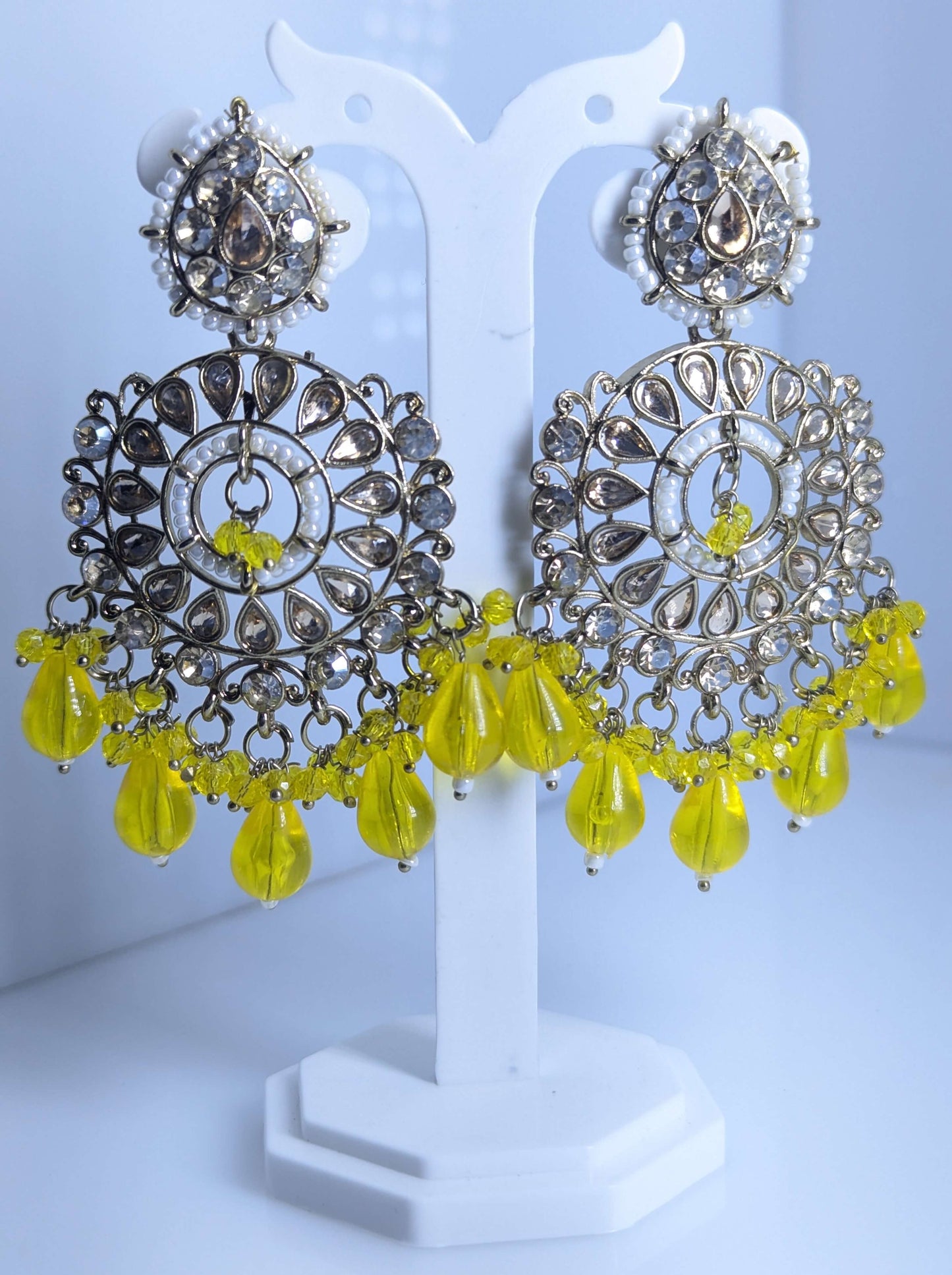 Regal Shine Kundan Jhumka Earrings